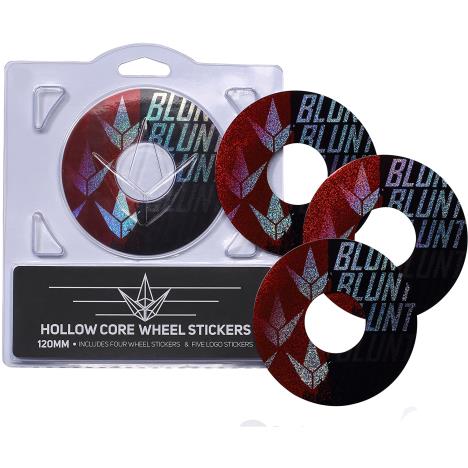 Blunt - 4 Pack Wheel Sticker 120mm - Splits £5.90